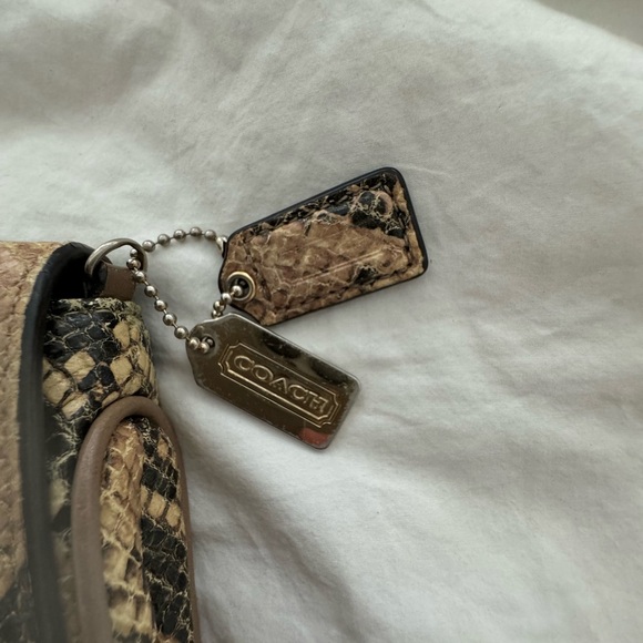 Coach Snakeskin Clutch - Picture 4 of 6